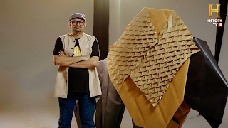 Meet the Origami Master from Maharashtra who can create life-sized animals from paper, his mastery of folding sheets showcased only on HistoryTV18