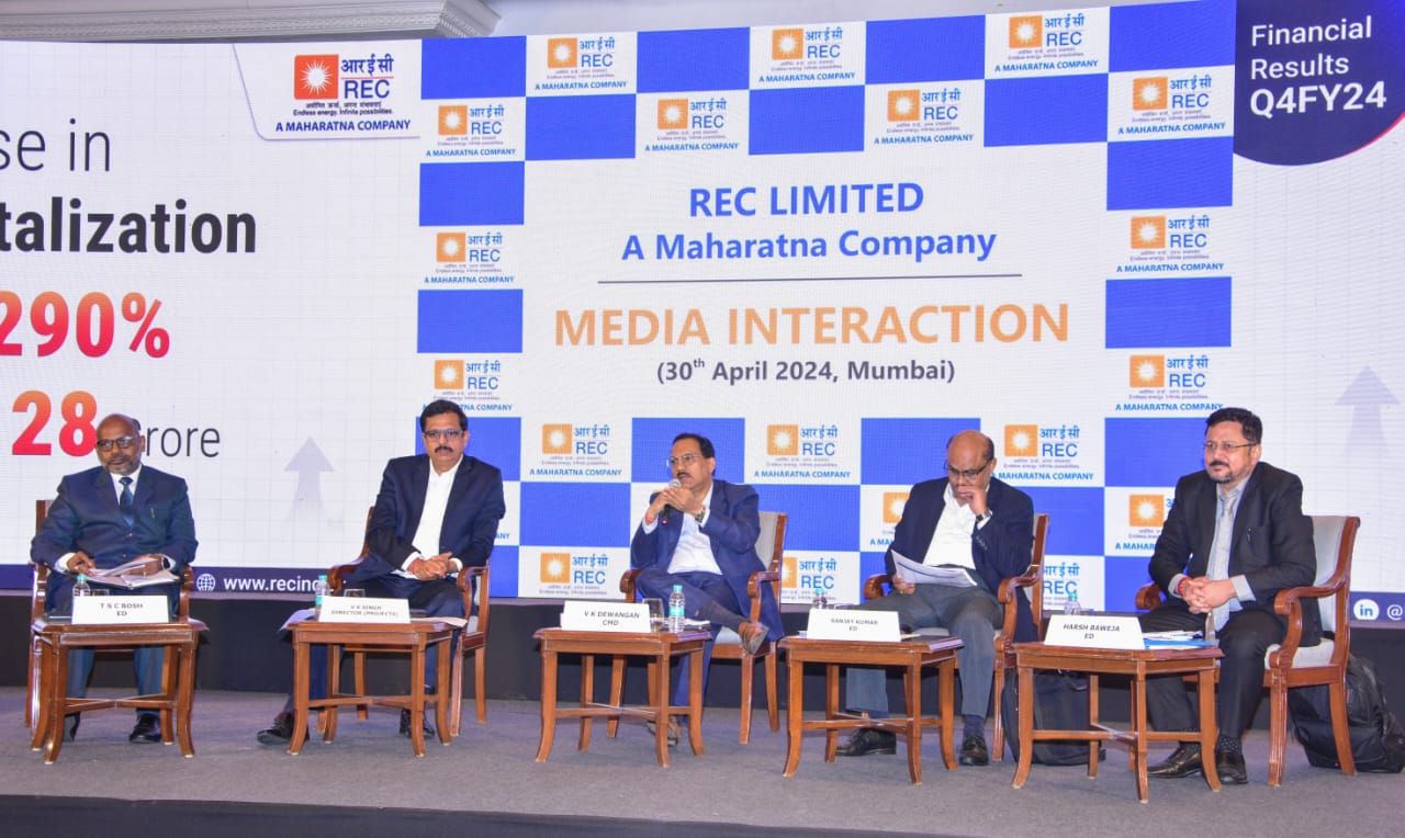 REC Limited declares Financial Result, Records Highest Ever Annual Net Profit